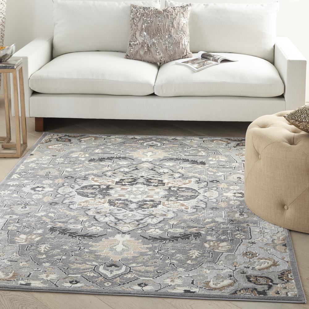 Transitional Rectangle Area Rug, 5' x 7'. Picture 2
