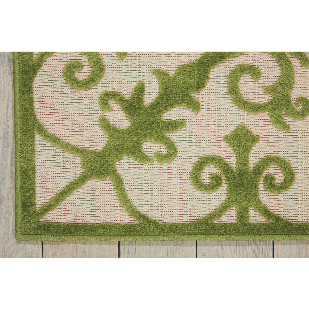 Aloha Area Rug, Green, 9'6" x 13'. Picture 3