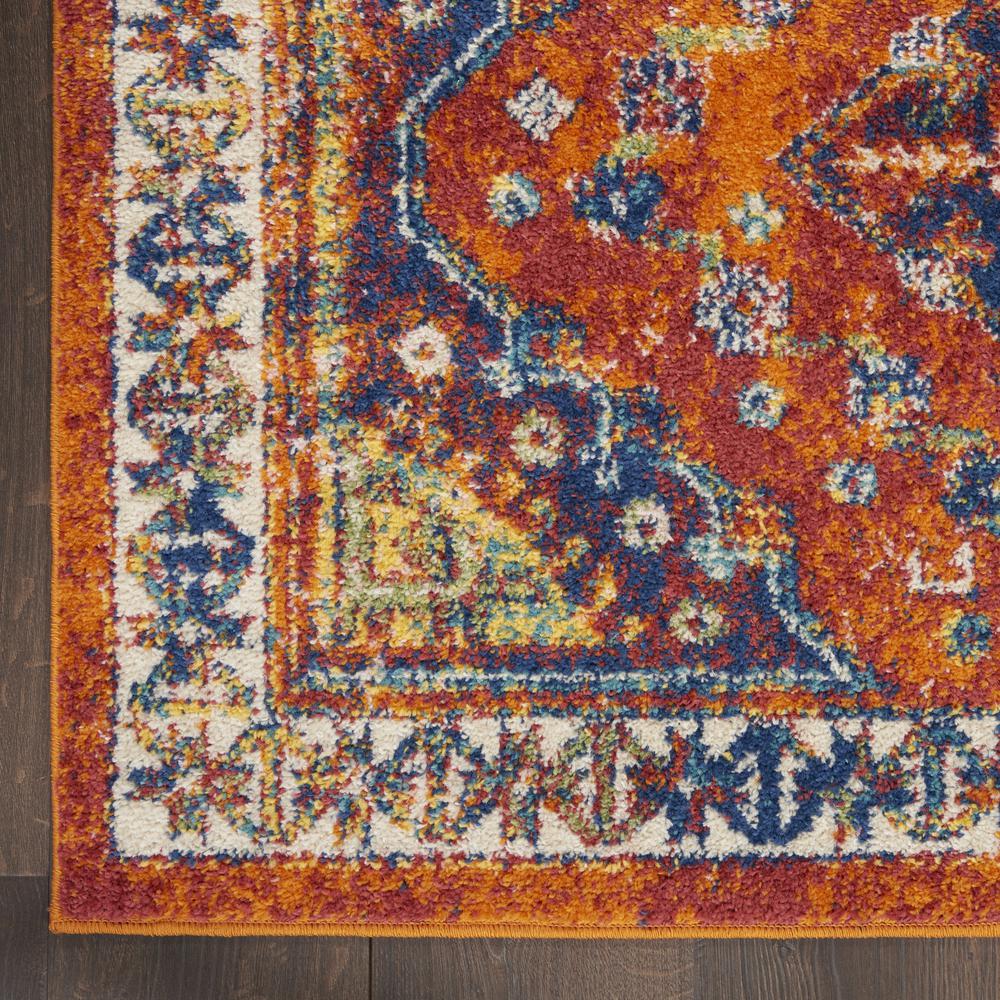 Bohemian Rectangle Area Rug, 5' x 7'. Picture 4