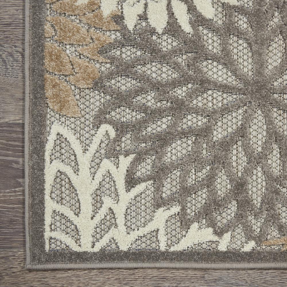 Nourison Aloha Indoor/Outdoor Area Rug, 2'8" x 4', Natural. Picture 4