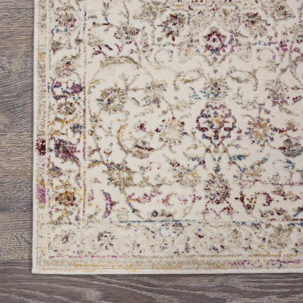 Vintage Vita Area Rug, Ivory/Multicolor, 7'10" x 9'10". Picture 2