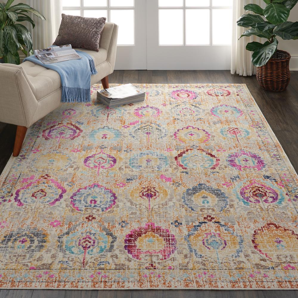 Vintage Rectangle Area Rug, 4' x 6'. Picture 9