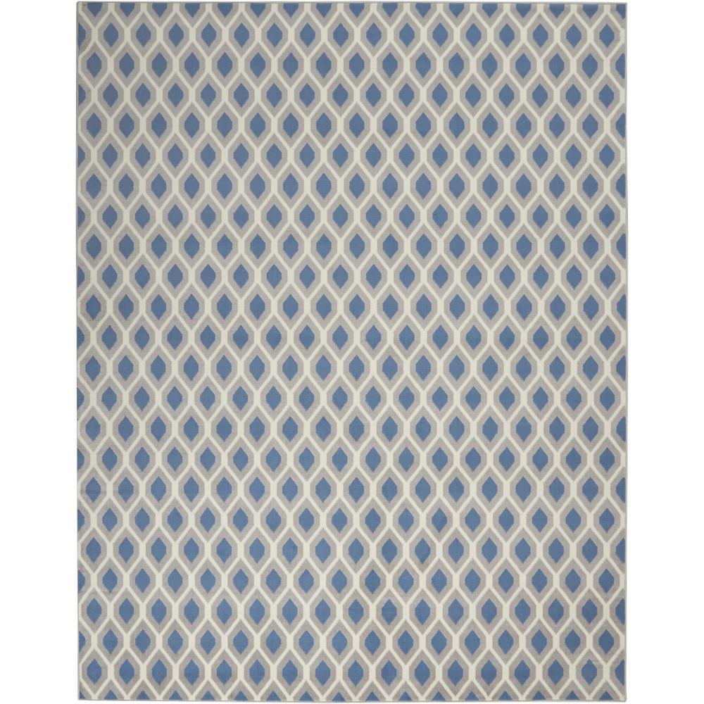 Grafix Area Rug, Blue, 7'10" x 9'10". Picture 1