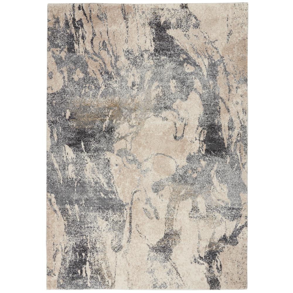 Modern Rectangle Area Rug, 5' x 7'. Picture 1
