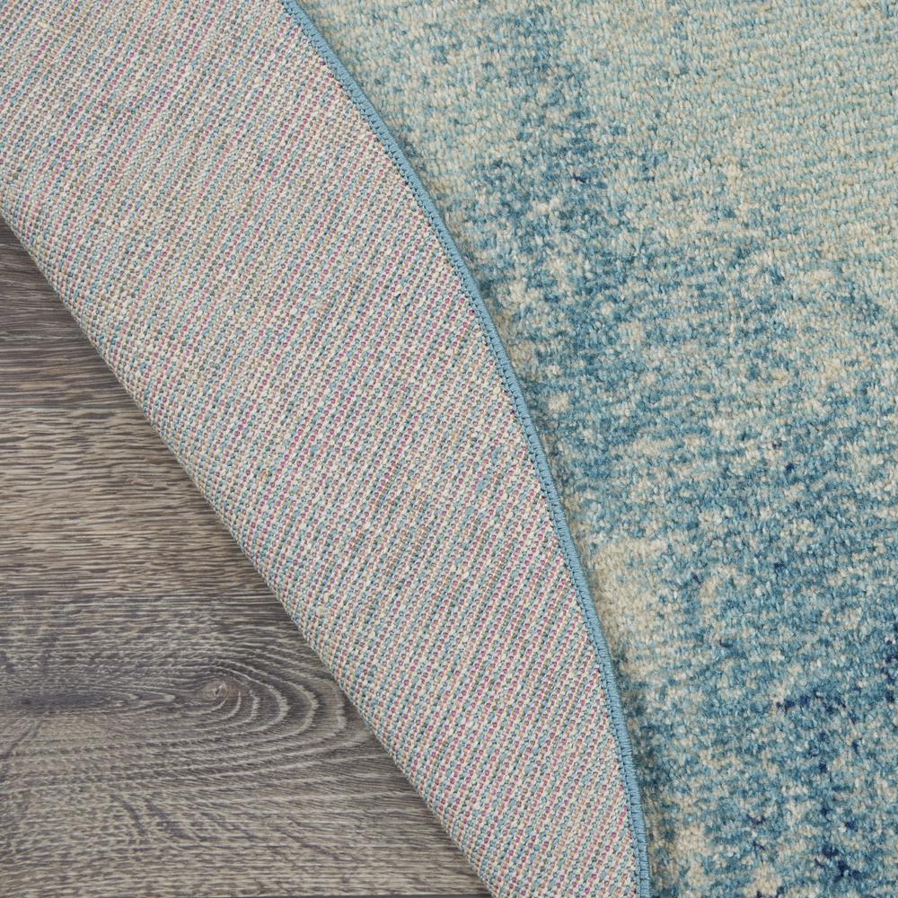 Modern Round Area Rug, 4' x Round. Picture 3
