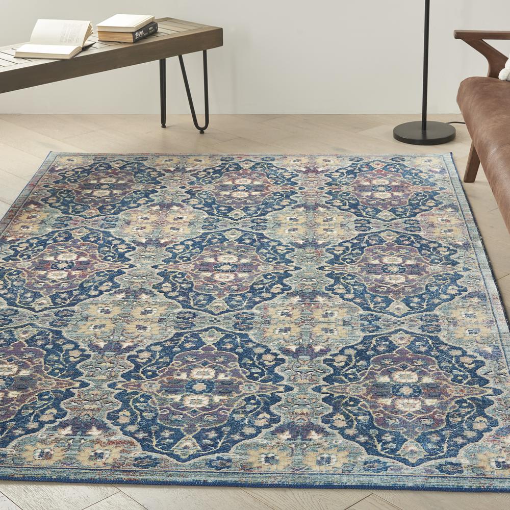 Bohemian Rectangle Area Rug, 5' x 8'. Picture 3
