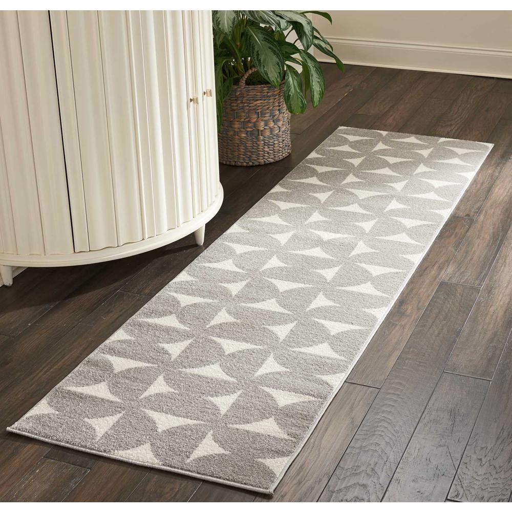 Nourison Harper Grey Kids Area Rug. Picture 2