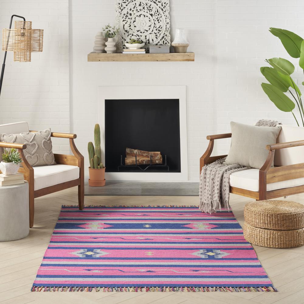 Southwestern Rectangle Area Rug, 5' x 7'. Picture 10
