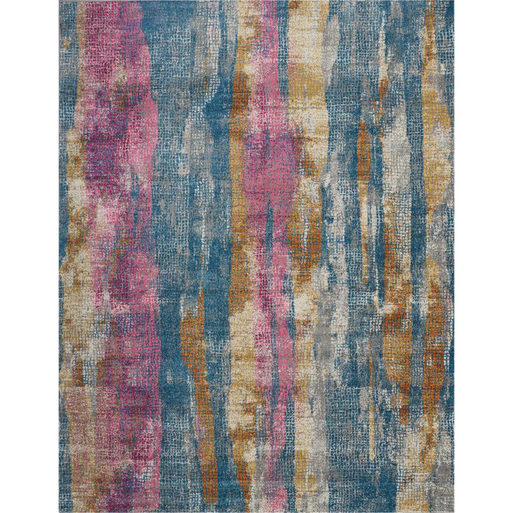 Passion Area Rug, GREY/Multicolor, 8' x 10'. Picture 1