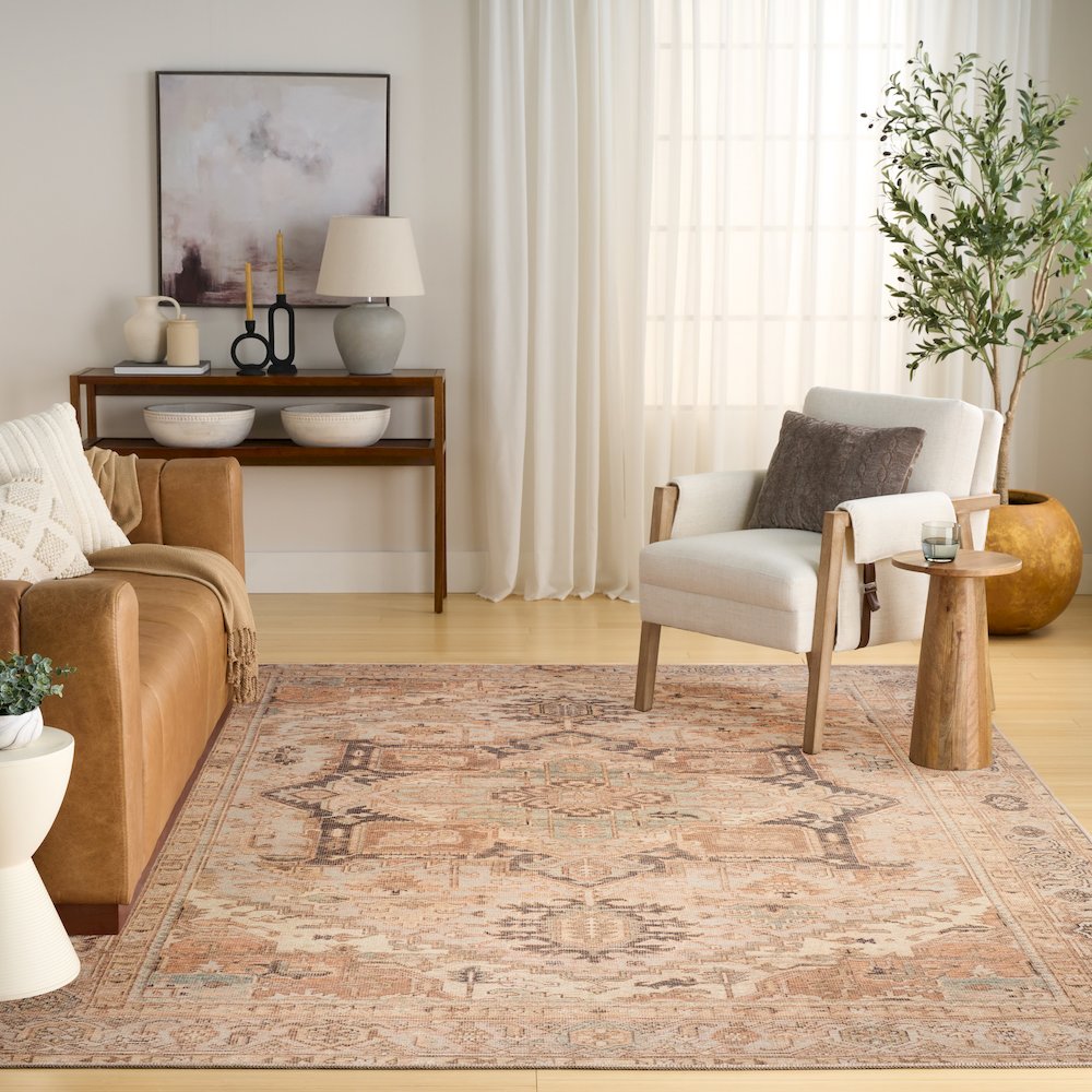 Nourison Home Vintage Washables Area Rug. Picture 6