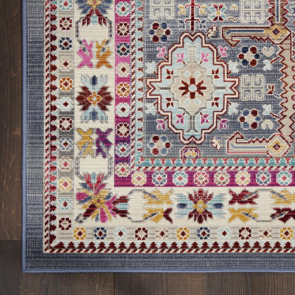 Bohemian Rectangle Area Rug, 4' x 6'. Picture 4