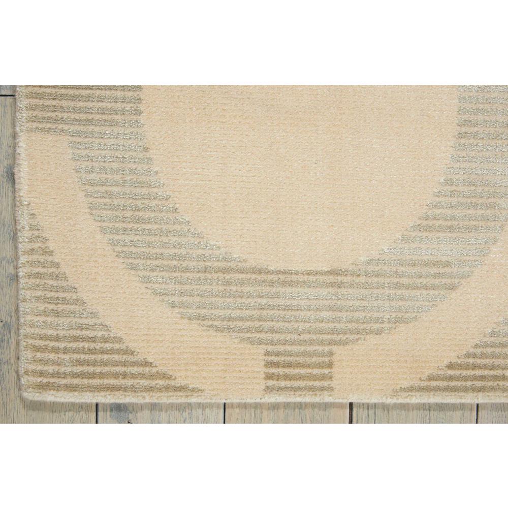 Luminance Area Rug, Cream/Grey, 2'3" x 8'. Picture 3
