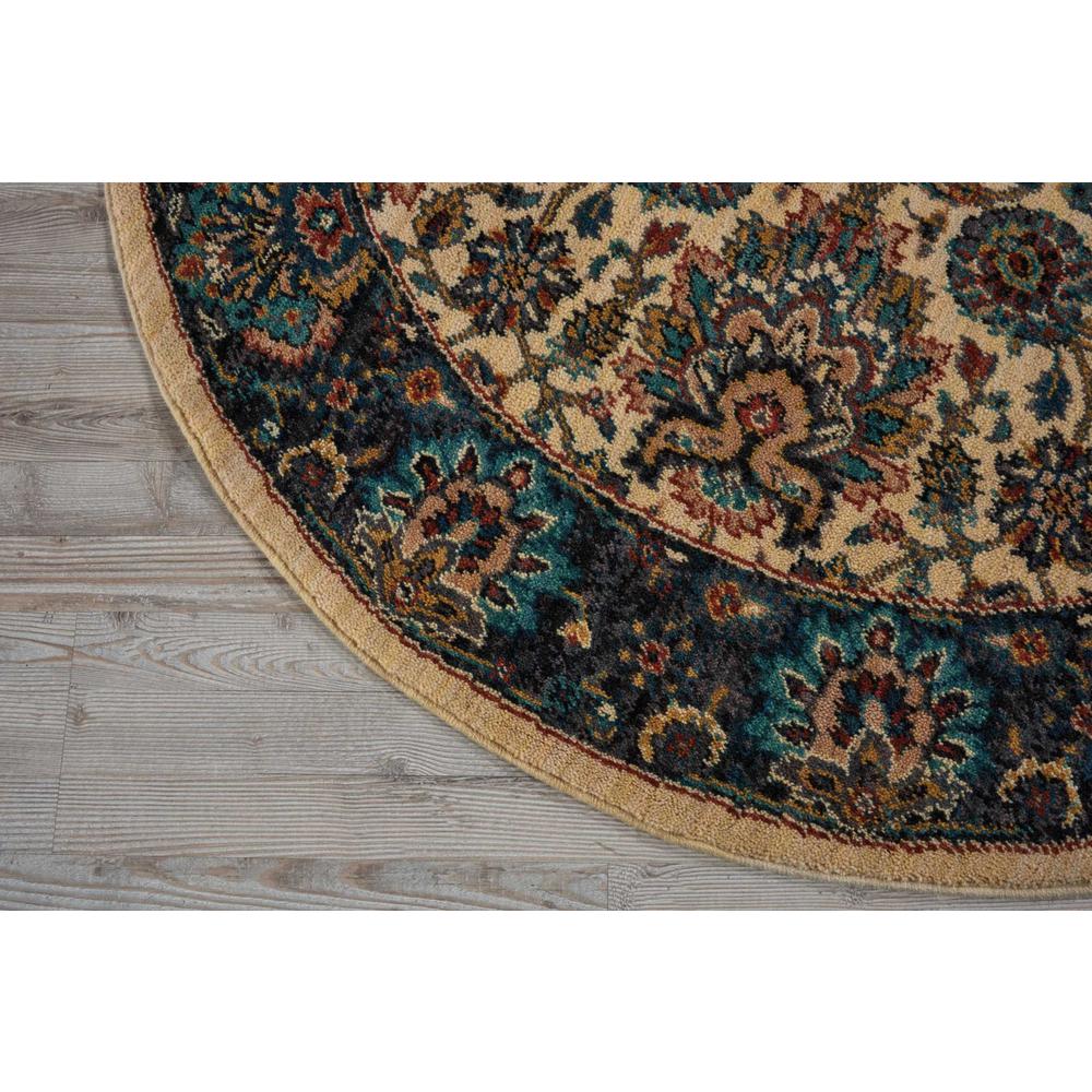 Nourison 2020 Area Rug, Ivory, 5' x ROUND. Picture 3