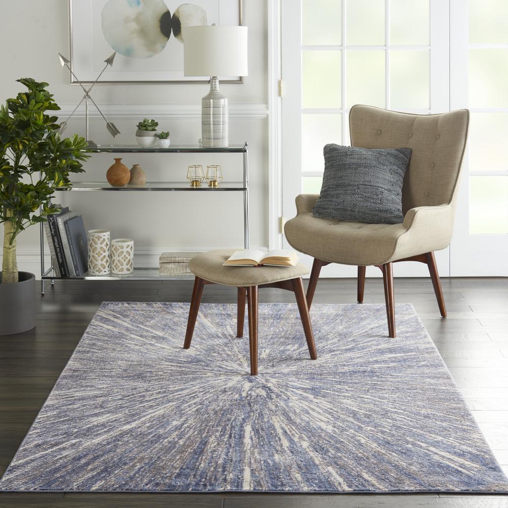 Nourison Home Sleek Textures Area Rug. Picture 2
