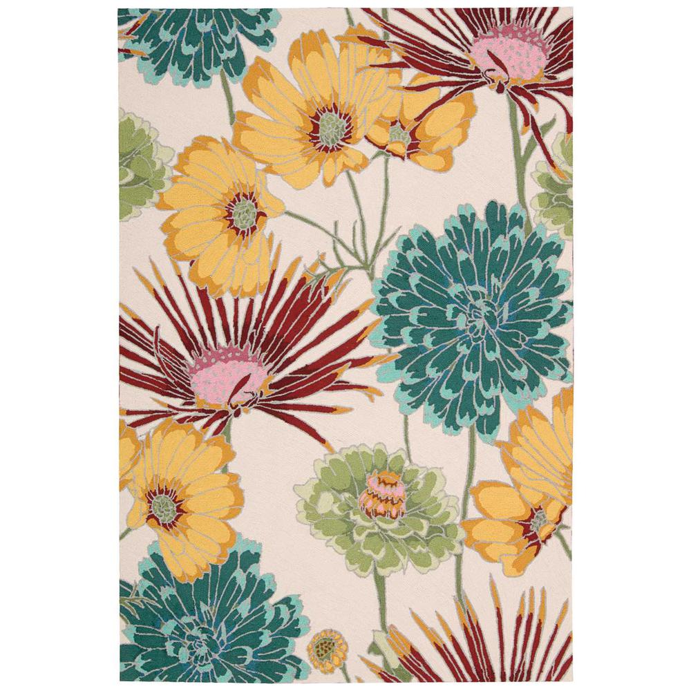 Contemporary Rectangle Area Rug, 4' x 6'. Picture 1