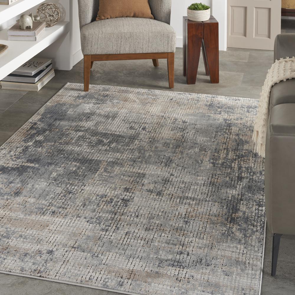 Contemporary Rectangle Area Rug, 5' x 7'. Picture 3
