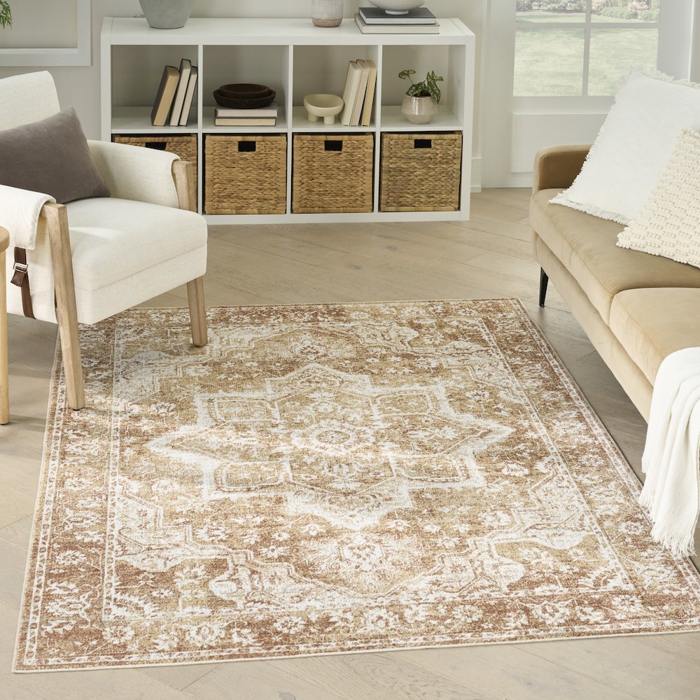 Nourison Home Astra Machine Washable Area Rug. Picture 2