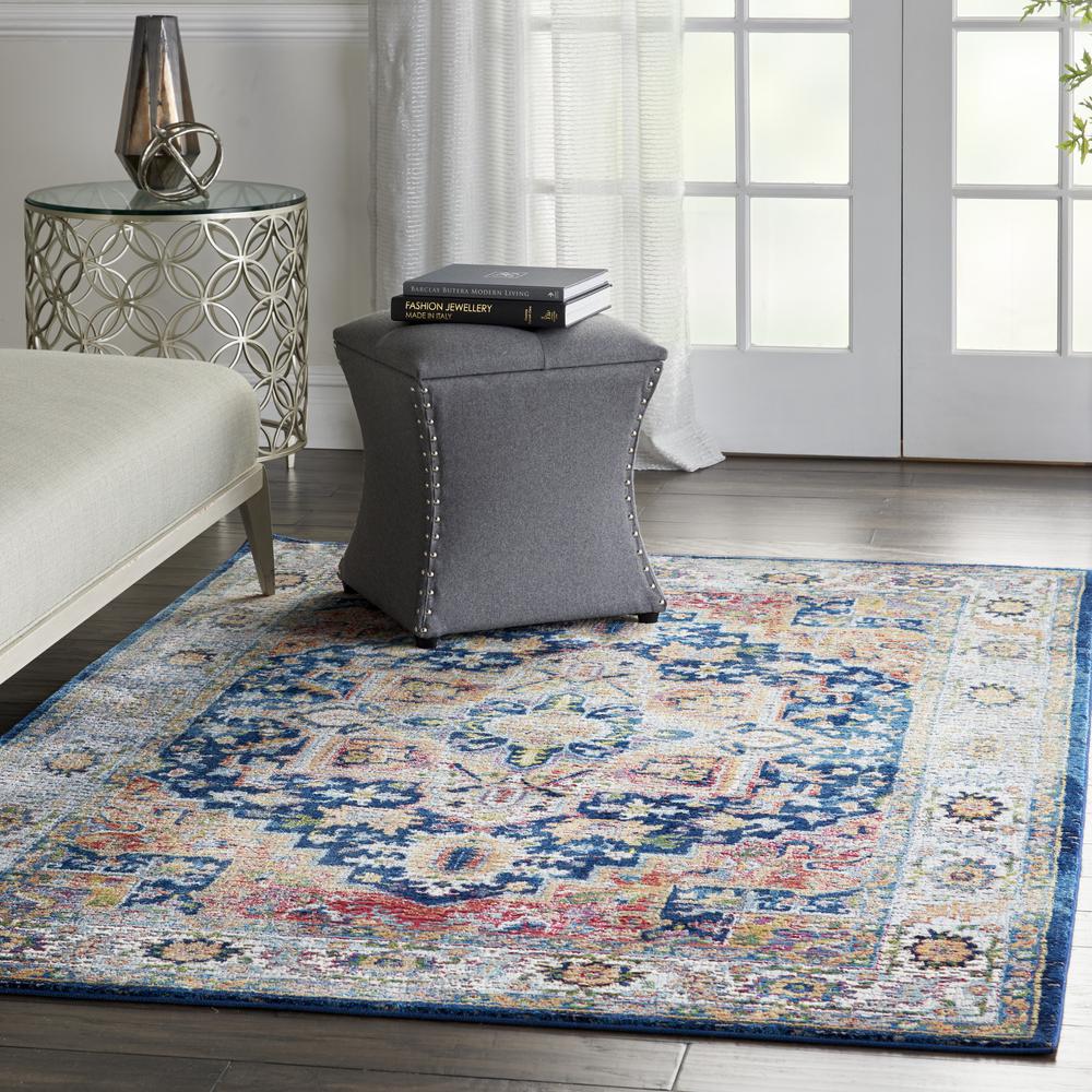 Vintage Rectangle Area Rug, 5' x 8'. Picture 9