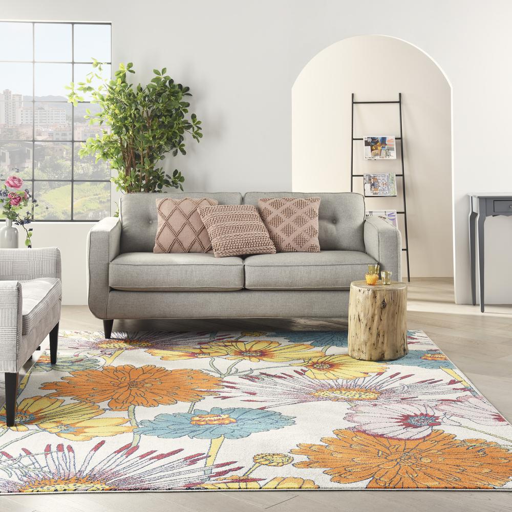 Contemporary Rectangle Area Rug, 8' x 10'. Picture 10