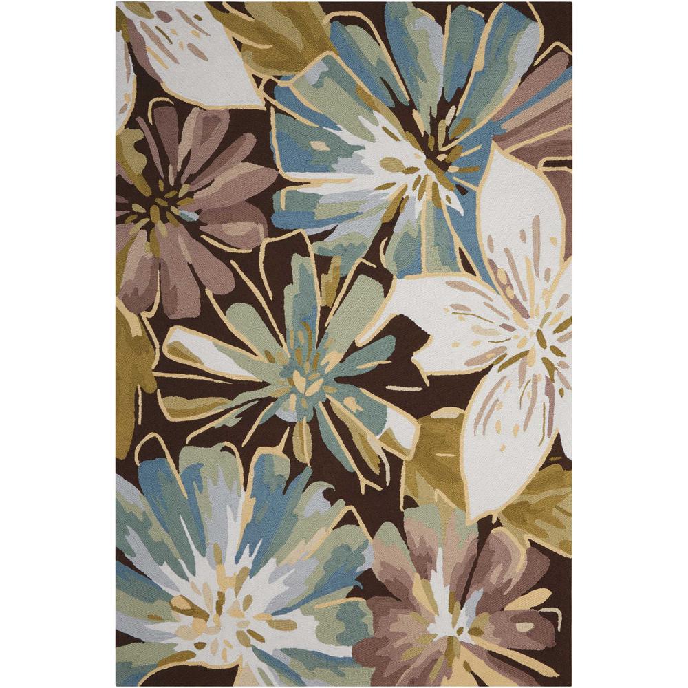 Contemporary Rectangle Area Rug, 5' x 8'. Picture 1