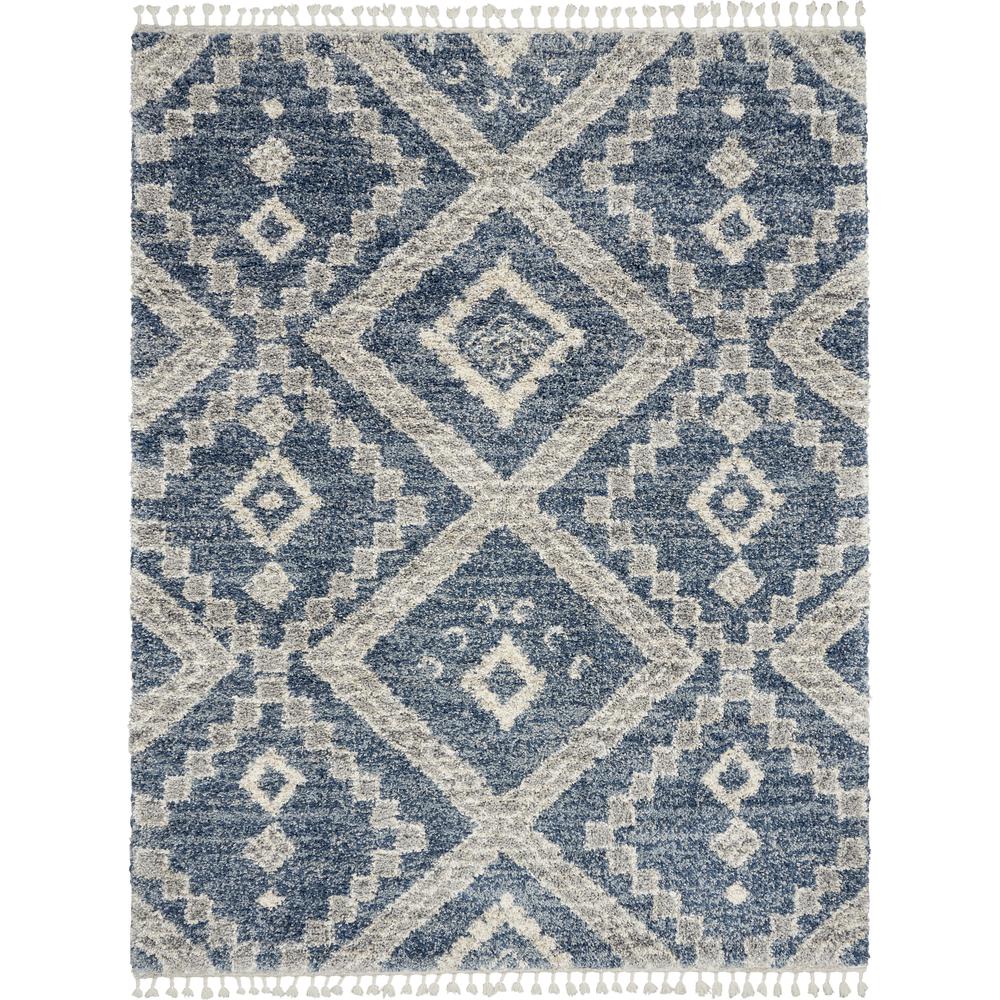 Nourison Home Scandinavian Shag Area Rug. Picture 1