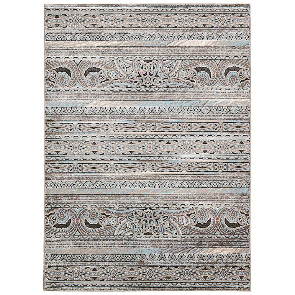 Karma Area Rug, Stone, 3'9" x 5'9". Picture 1