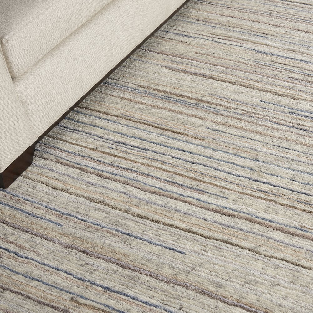 Nourison Plateau Area Rug, Ivory, 7'9" x 9'9", PAE01. Picture 8