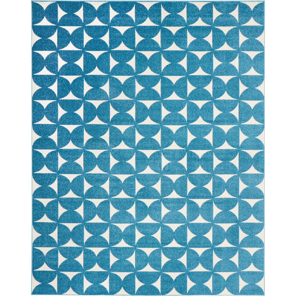 Nourison Harper Blue Kids Area Rug. Picture 1