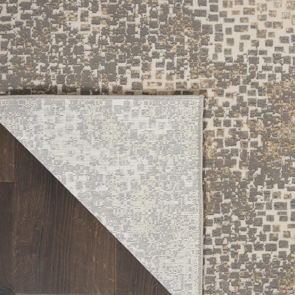 Michael Amini MA90 Uptown Area Rug, Beige/Grey, 4' x 6', UPT02. Picture 3