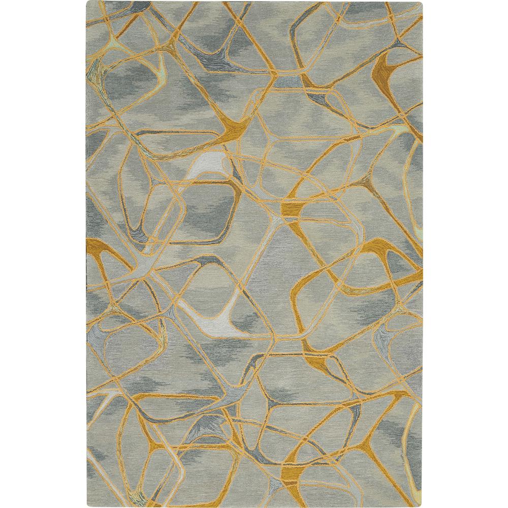 Modern Rectangle Area Rug, 5' x 8'. Picture 1