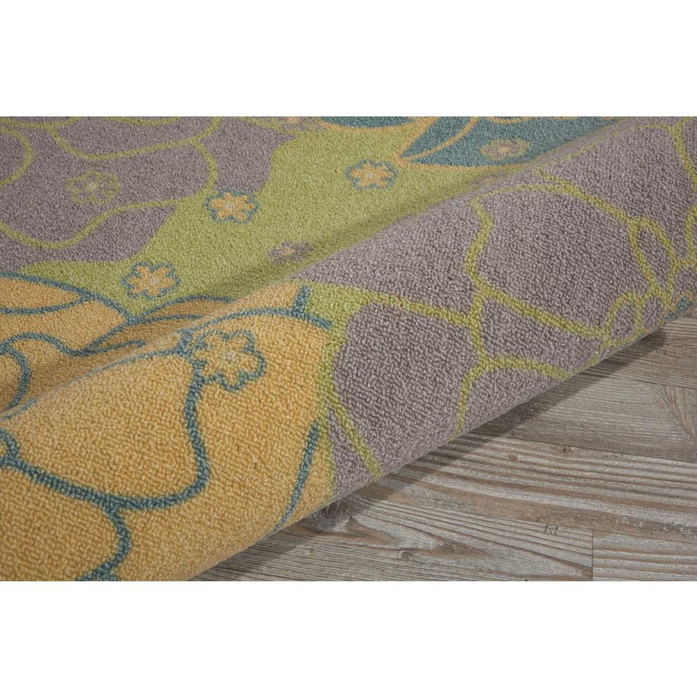 Home & Garden Area Rug, Green, 2'3" x 8'. Picture 4