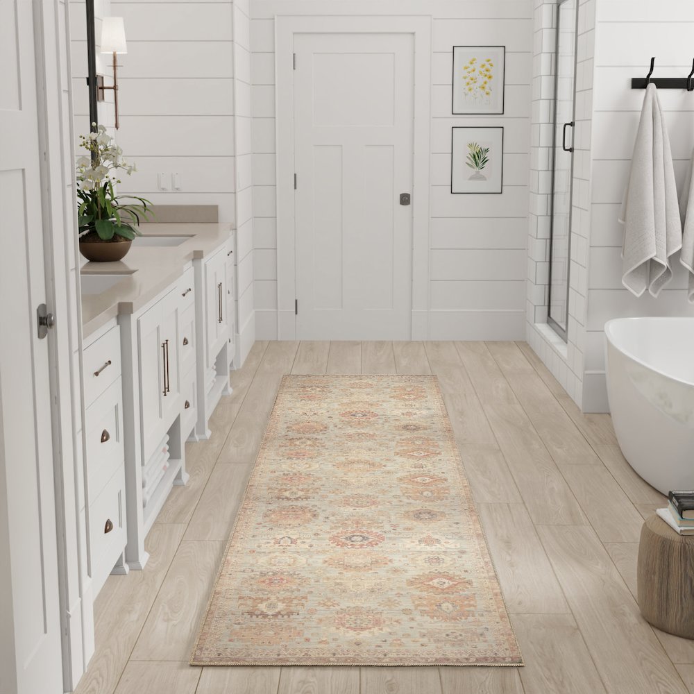 Nourison Home Vintage Washables Area Rug. Picture 4