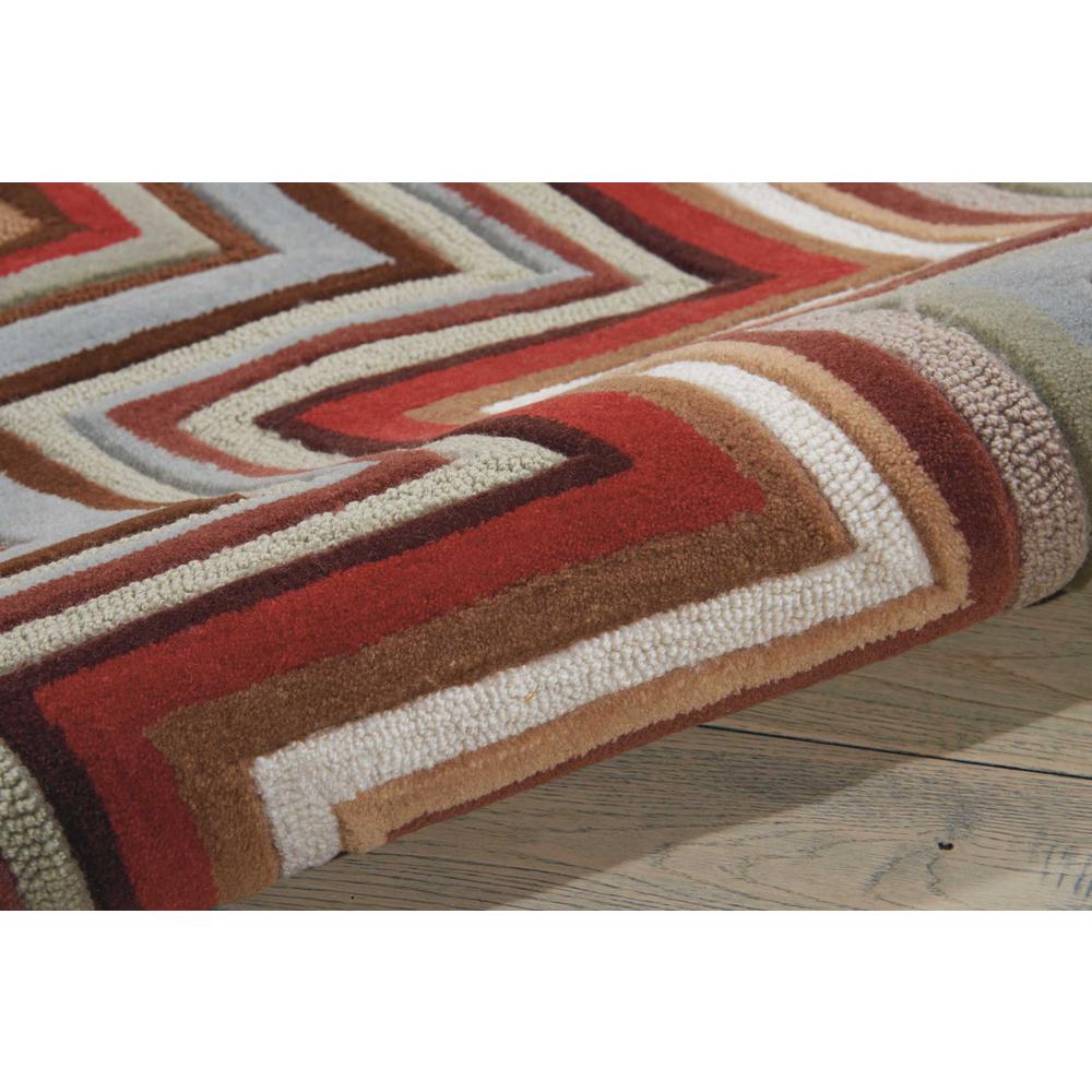 Contemporary Rectangle Area Rug, 5' x 8'. Picture 4