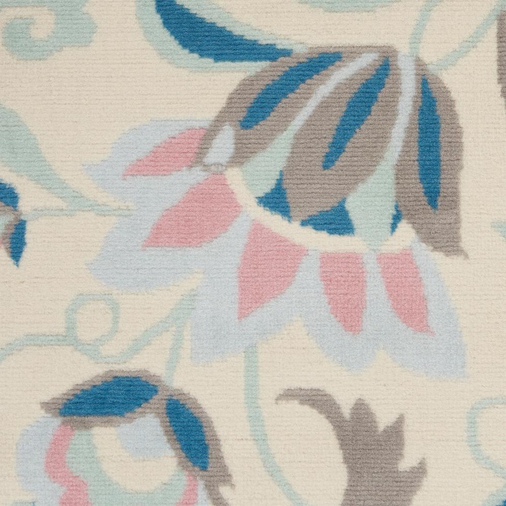 Jubilant Area Rug, Ivory/Multicolor, 5'3" x 7'3". Picture 6
