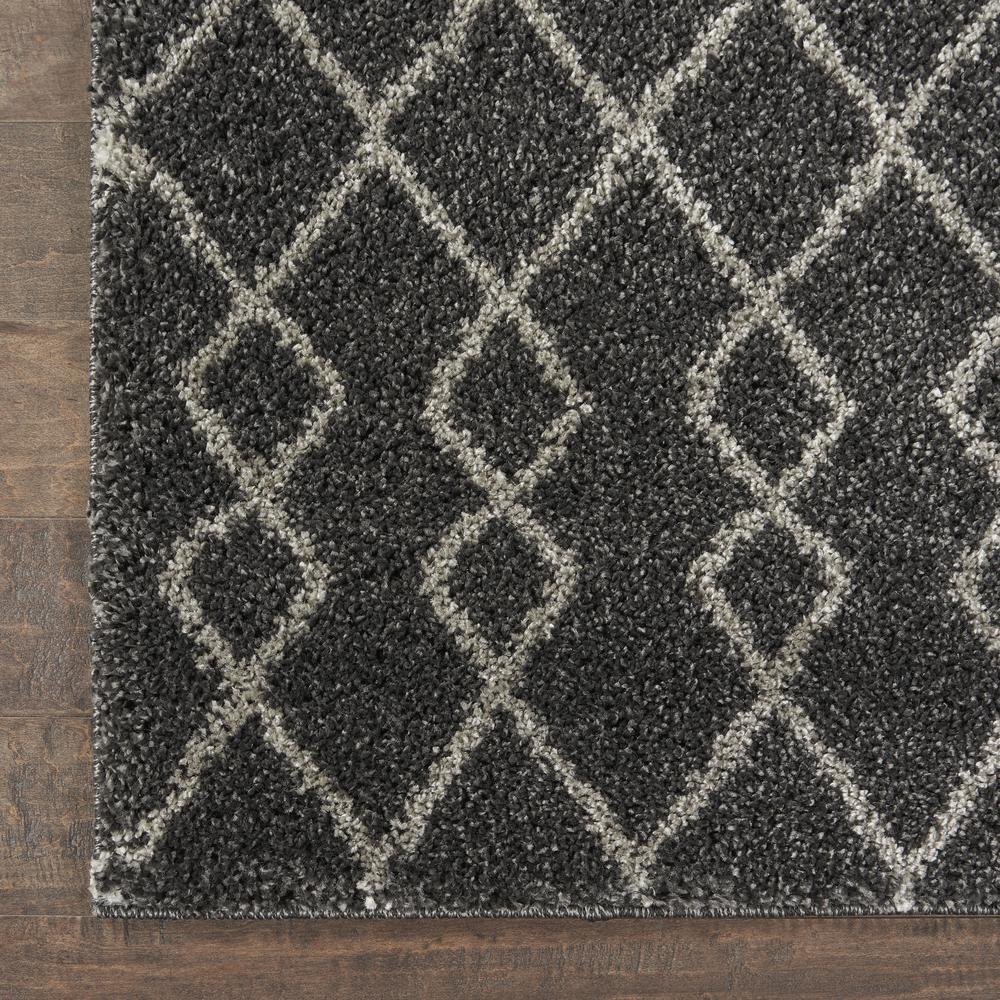 Nourison Home Geometric Shag Area Rug. Picture 5