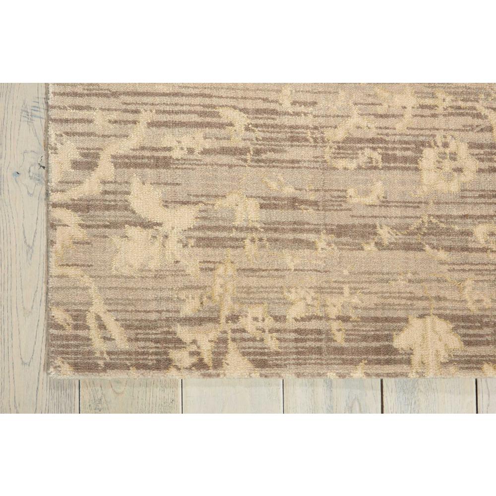 Nourison Silk Elements Taupe Area Rug. Picture 3