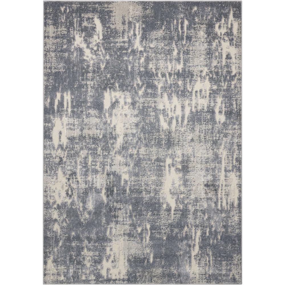 Gleam Area Rug, Slate, 5'3" x 7'3". Picture 1