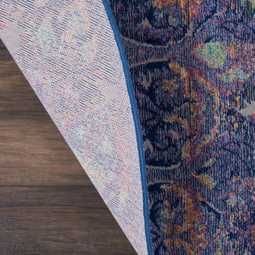 Bohemian Round Area Rug, 6' x Round. Picture 3