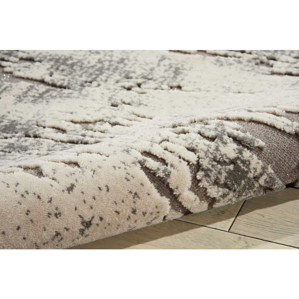 Gleam Area Rug, Ivory/Grey, 3'10" x 5'10". Picture 4