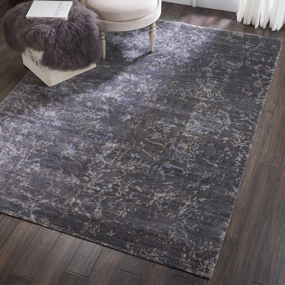 Nourison Lucent Coal Area Rug. Picture 2