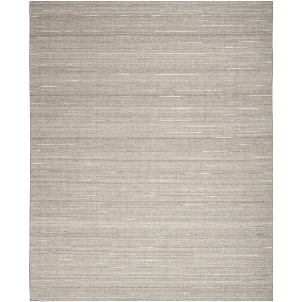 Nourison Interweave Area Rug Gray IWV01. Picture 1