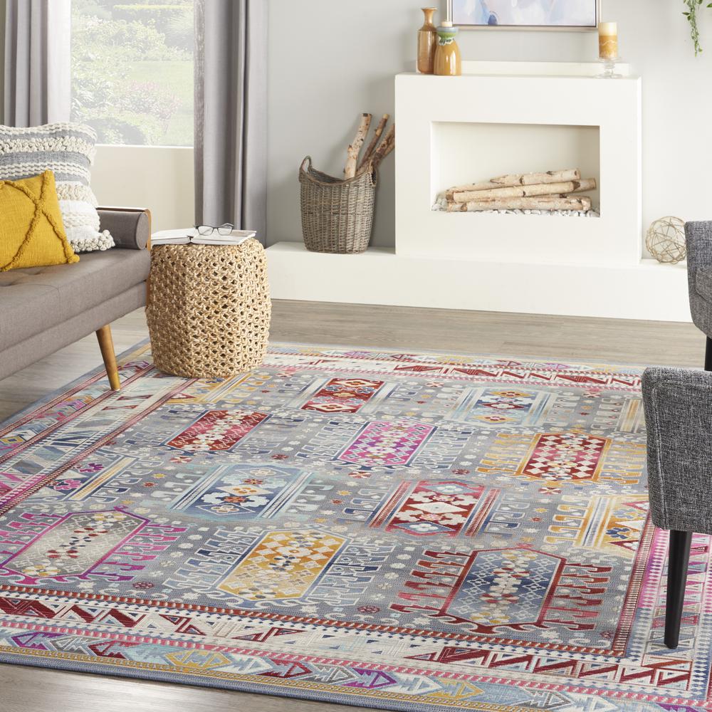 Bohemian Rectangle Area Rug, 9' x 12'. Picture 3