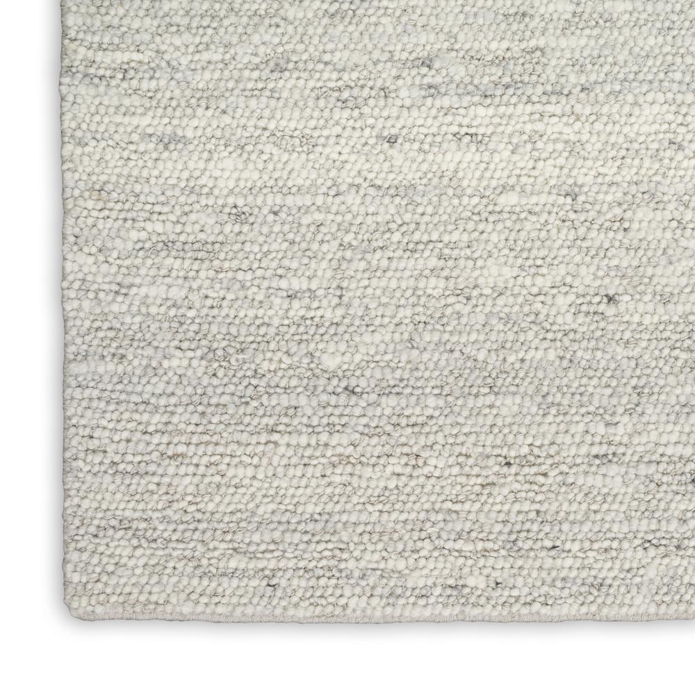 Nourison Alanna Area Rug Farmhouse 7'9" x 9'9" Rectangle, Silver. Picture 5