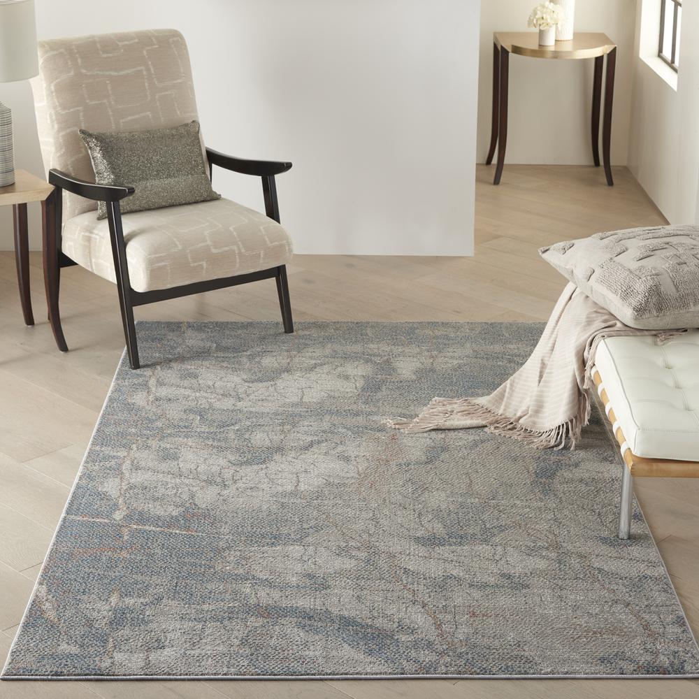 Modern Rectangle Area Rug, 4' x 6'. Picture 3