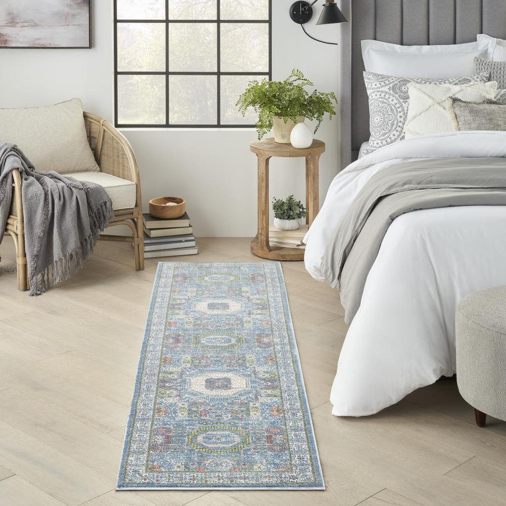 Bohemian Runner Area Rug, 6' Runner. Picture 2