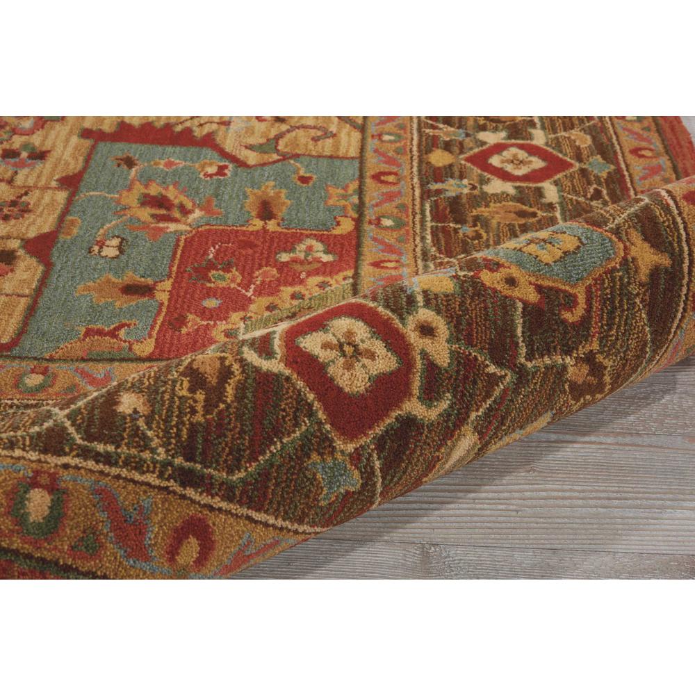 Rectangle Traditional Machine Made Area Rug. Picture 4