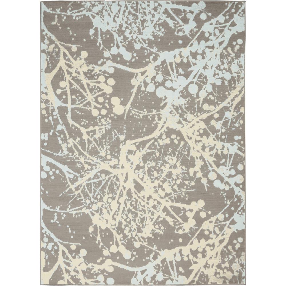 Jubilant Area Rug, Grey, 4' x 6'. Picture 1