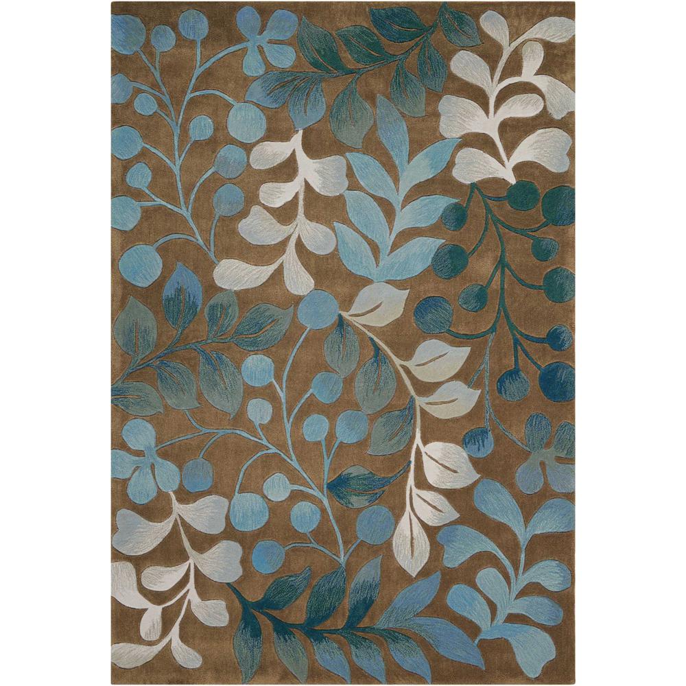 Contemporary Rectangle Area Rug, 5' x 8'. Picture 1