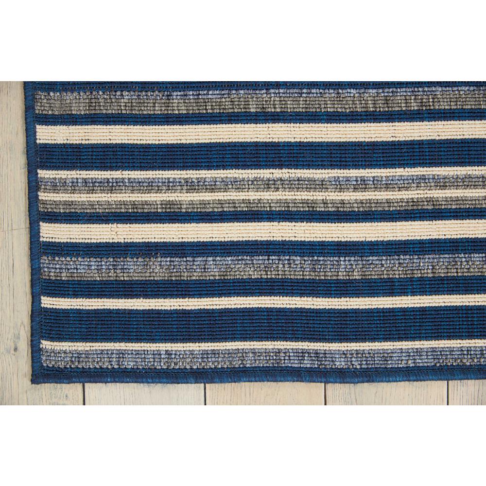 Barclay Butera Lido Navy/Cream Area Rug by Nourison. Picture 4