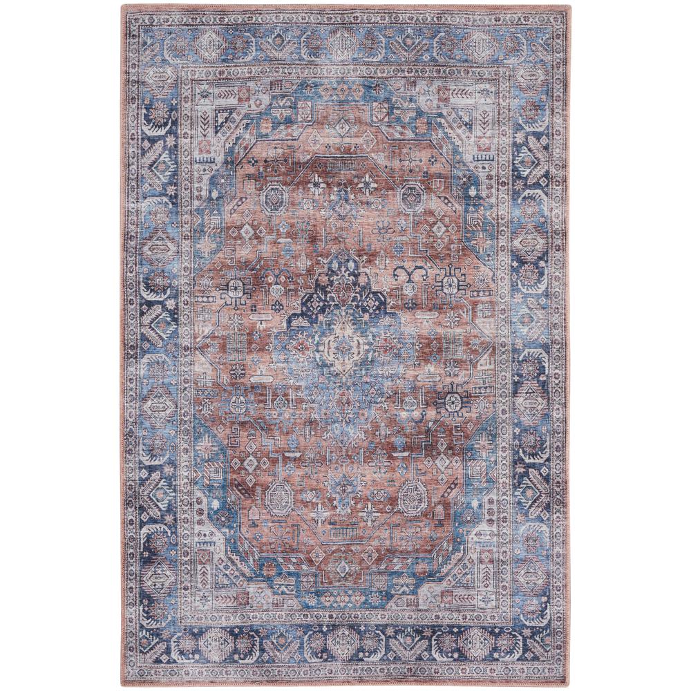 Vintage Rectangle Area Rug, 4' x 6'. Picture 1